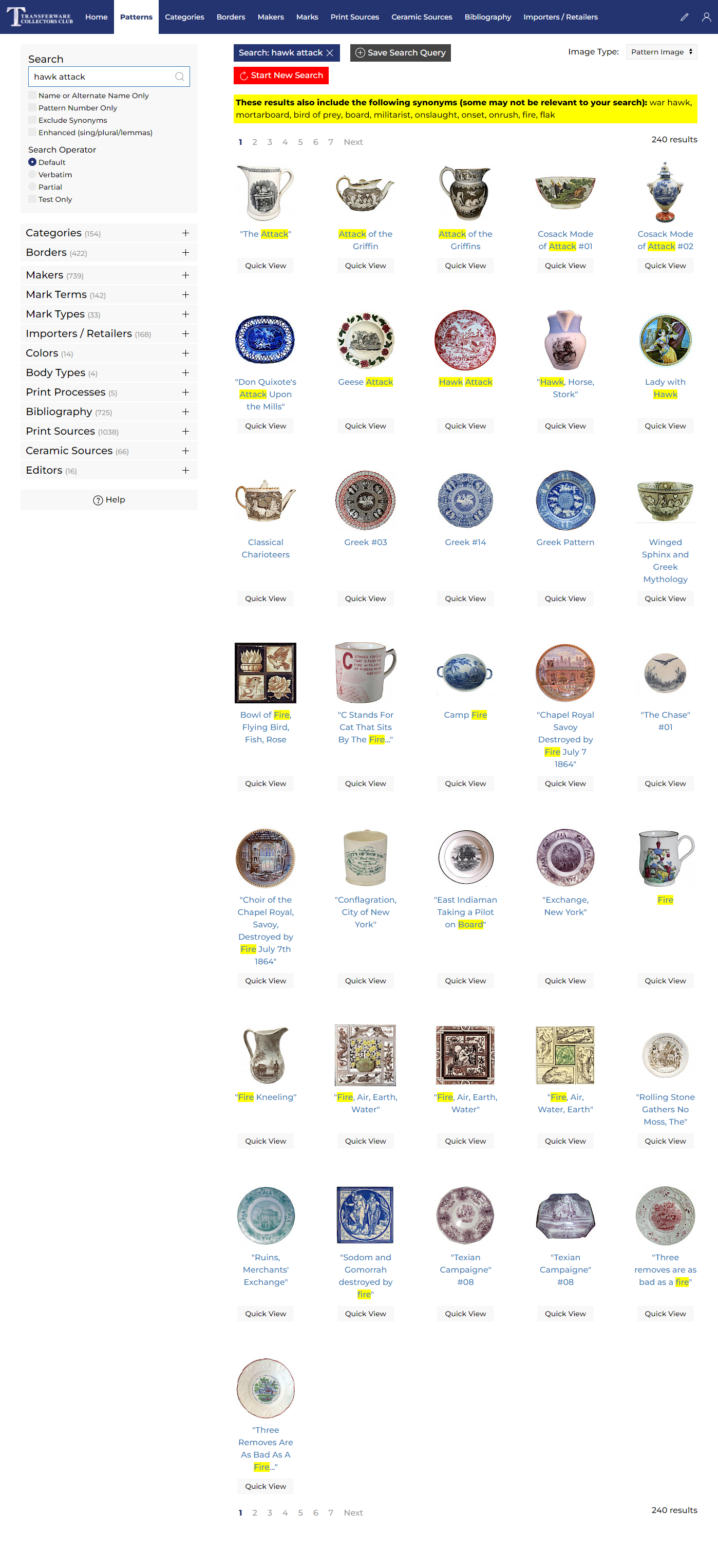 Transferware Collectors Club - Patterns Database - Jonathan Lahijani ...